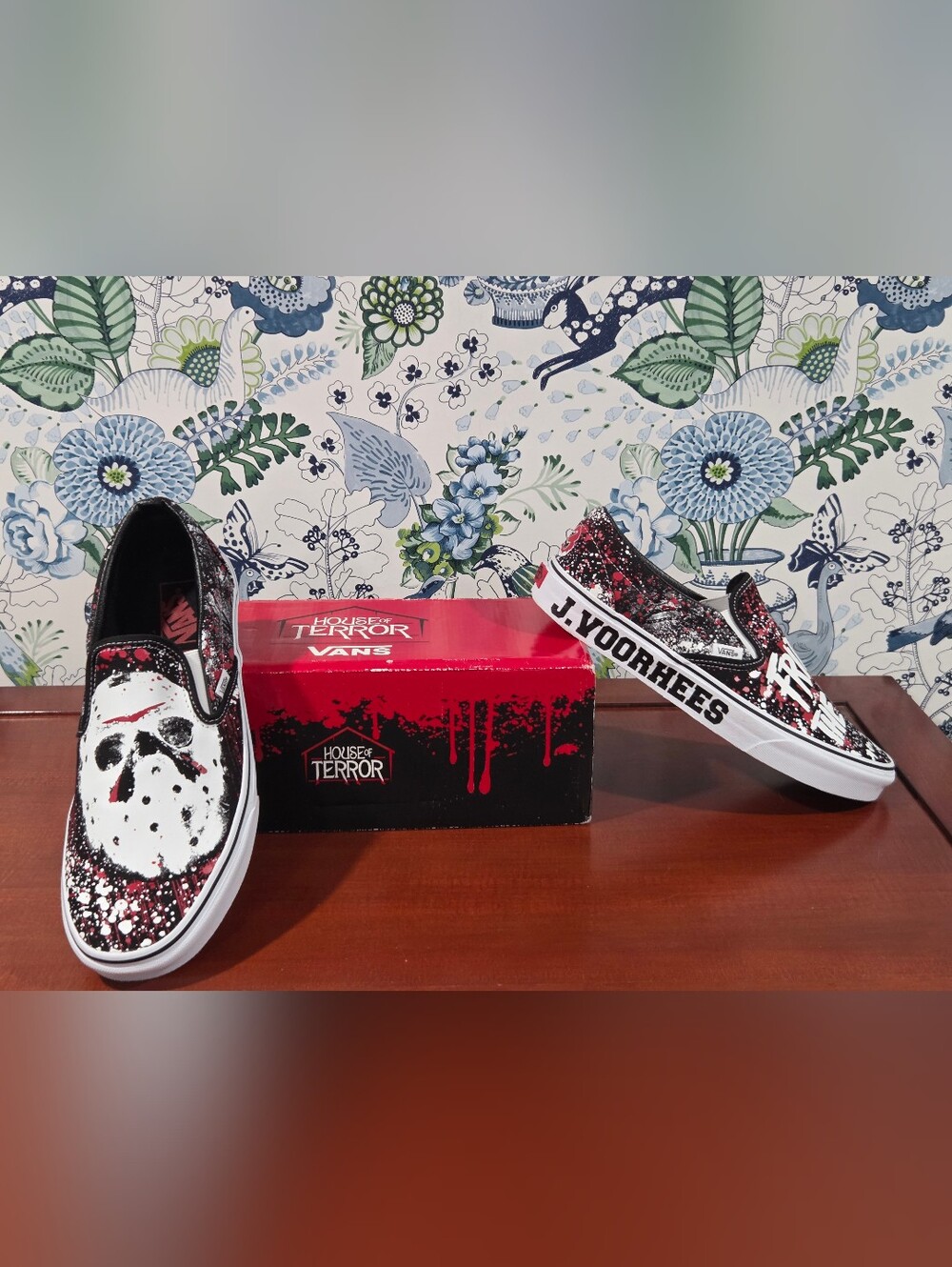 Vans x Friday the 13th Jason Voorhees House of Terror Slip-On 10.5